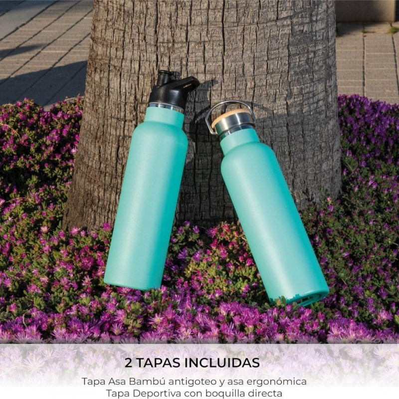 Botella térmica de acero